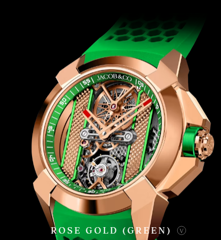 Fake Jacob & Co epic x bridges ROSE GOLD (GREEN) EX120.43.AC.AC.A watch Fake Jacob & Co epic x bridges ROSE GOLD (GREEN) EX120.43.AC.AC.A watch